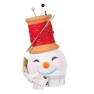 Hallmark Keepsake “Sew Cheery Snowman” Christmas Ornament